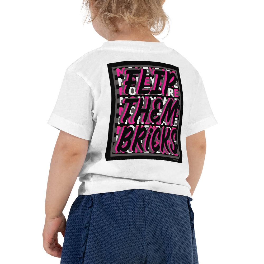 MONEYBARE FTB-1 Toddler Short Sleeve Tee - Pink