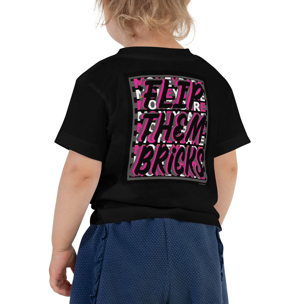 MONEYBARE FTB-1 Toddler Short Sleeve Tee - Pink