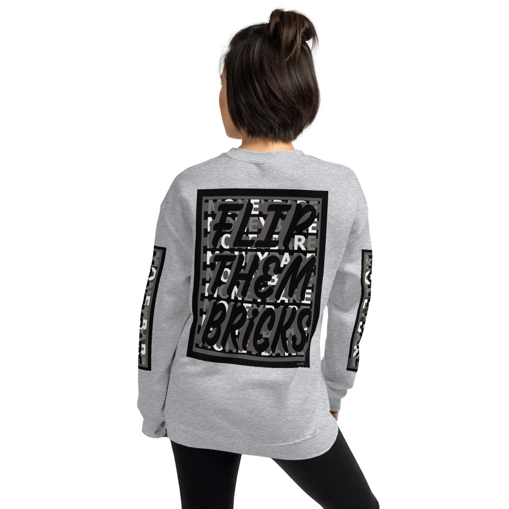 MONEYBARE FTB-1 Sweatshirt - Grey
