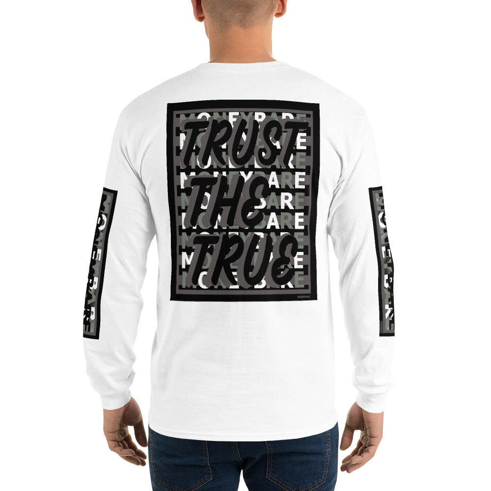 TTT-1 Men’s Long Sleeve Shirt - Grey in Icon