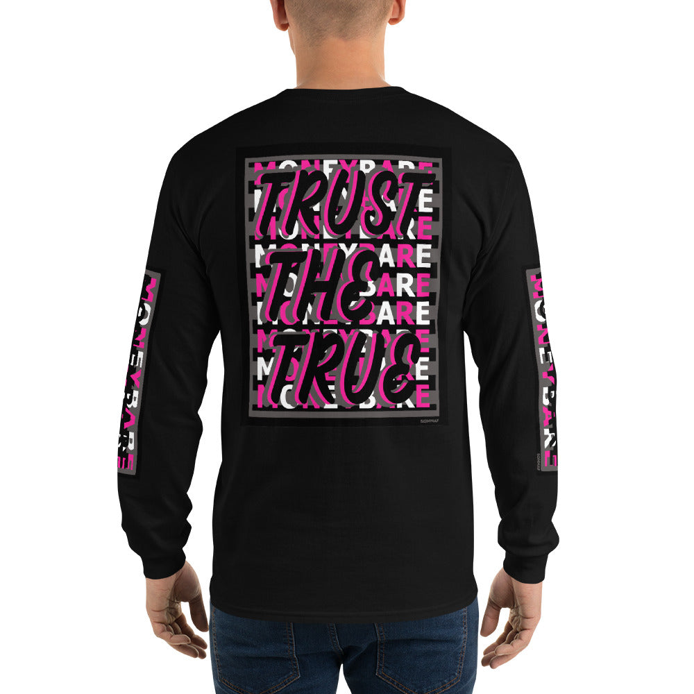 TTT-1 Men’s Long Sleeve Shirt - Pink