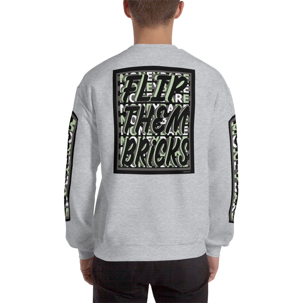 MONEYBARE FTB-1 Sweatshirt - Mint Green