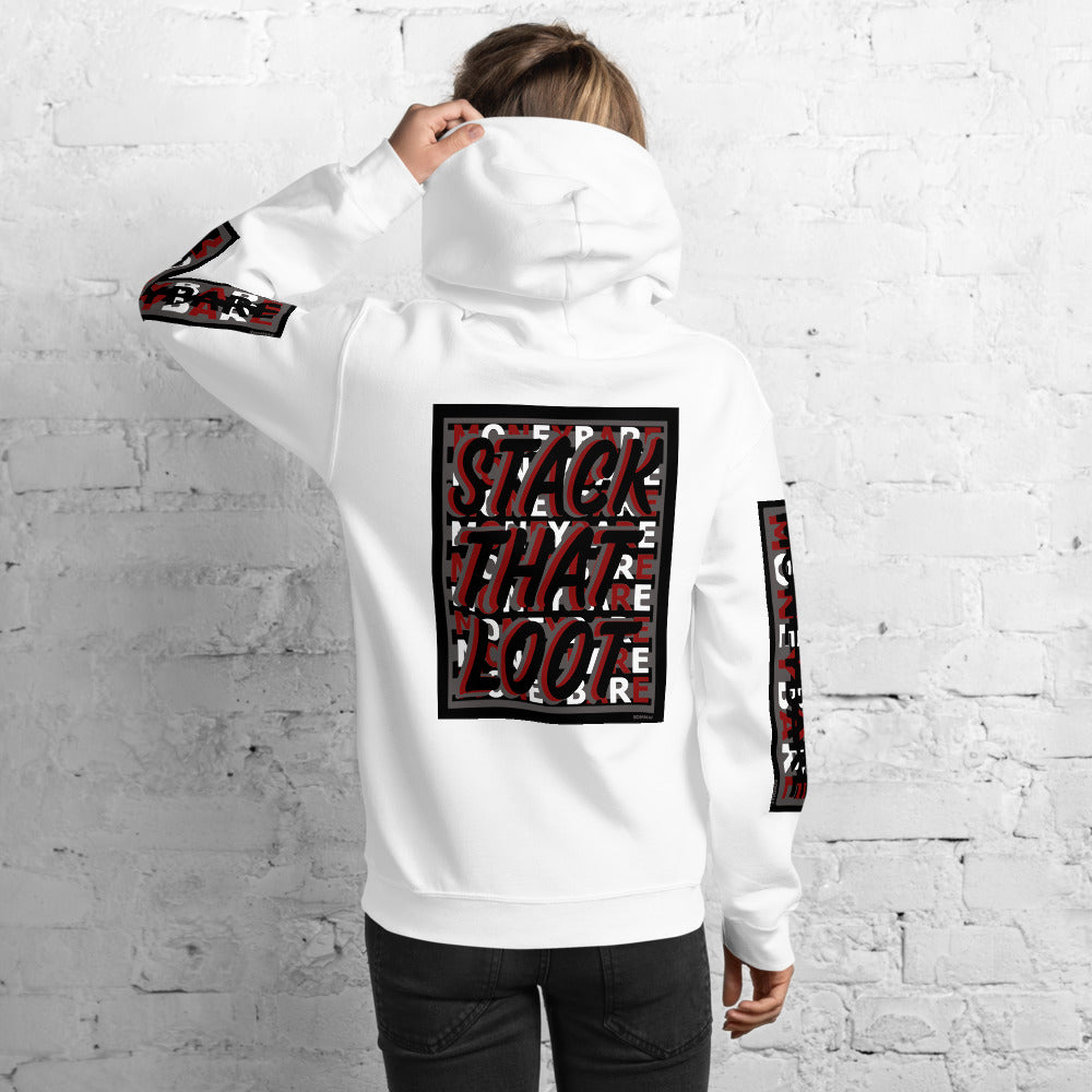 MONEYBARE STL-1 Hoodie - Red