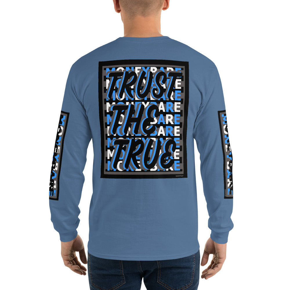 TTT-1 Men’s Long Sleeve Shirt - Aqua