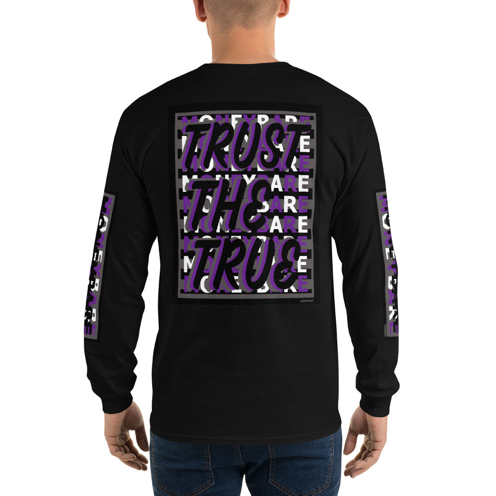 TTT-1 Men’s Long Sleeve Shirt - Purple