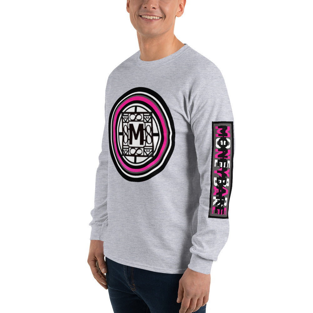 STL-1 Men’s Long Sleeve Shirt - Pink