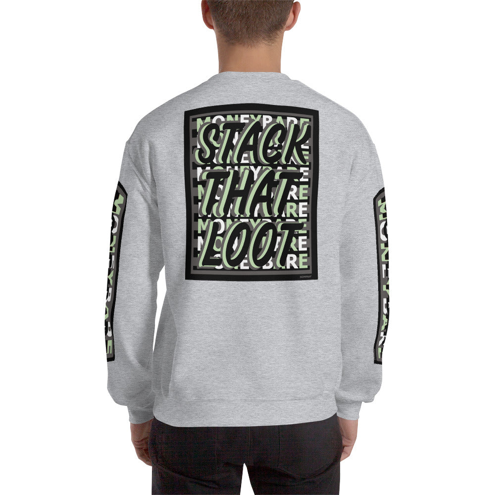 MONEYBARE STL-1 Sweatshirt - Mint Green