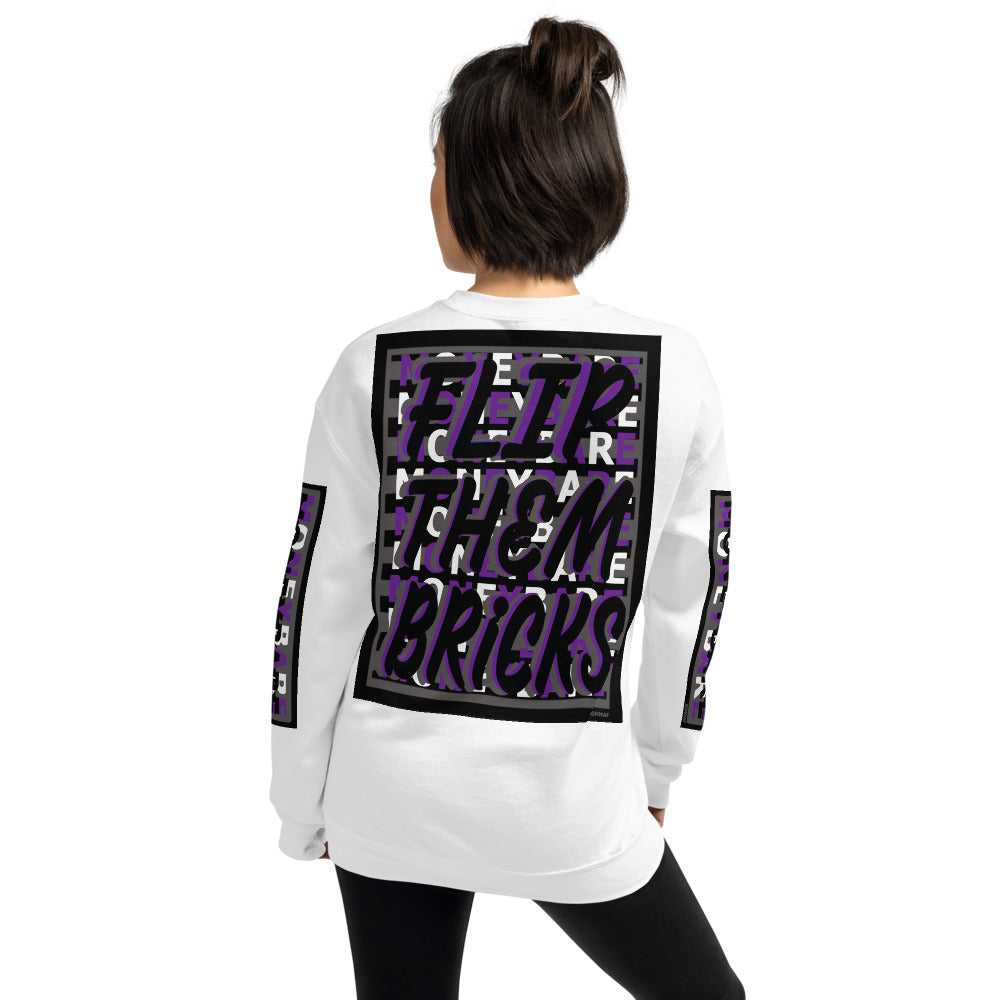 MONEYBARE FTB-1 Sweatshirt - Purple