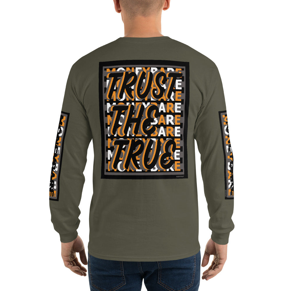 TTT-1 Men’s Long Sleeve Shirt - Orange