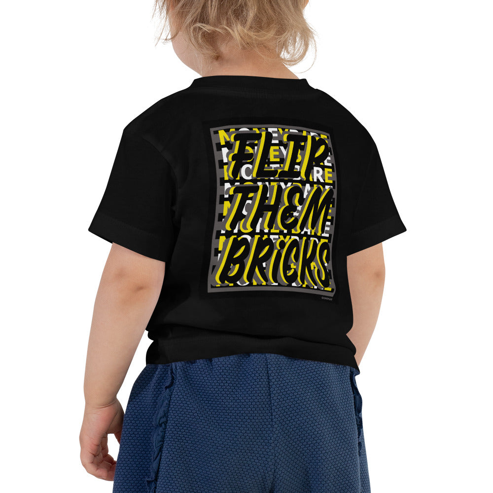 MONEYBARE FTB-1 Toddler Short Sleeve Tee - Yellow