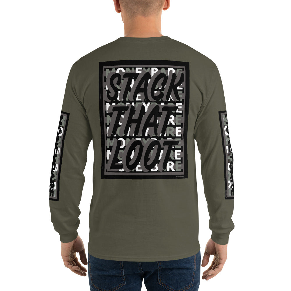 STL-1 Men’s Long Sleeve Shirt - Grey