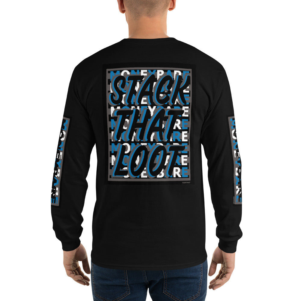 STL-1 Men’s Long Sleeve Shirt - Blue