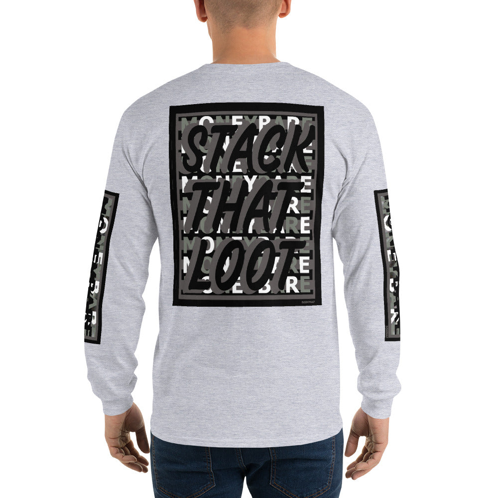 STL-1 Men’s Long Sleeve Shirt - Grey