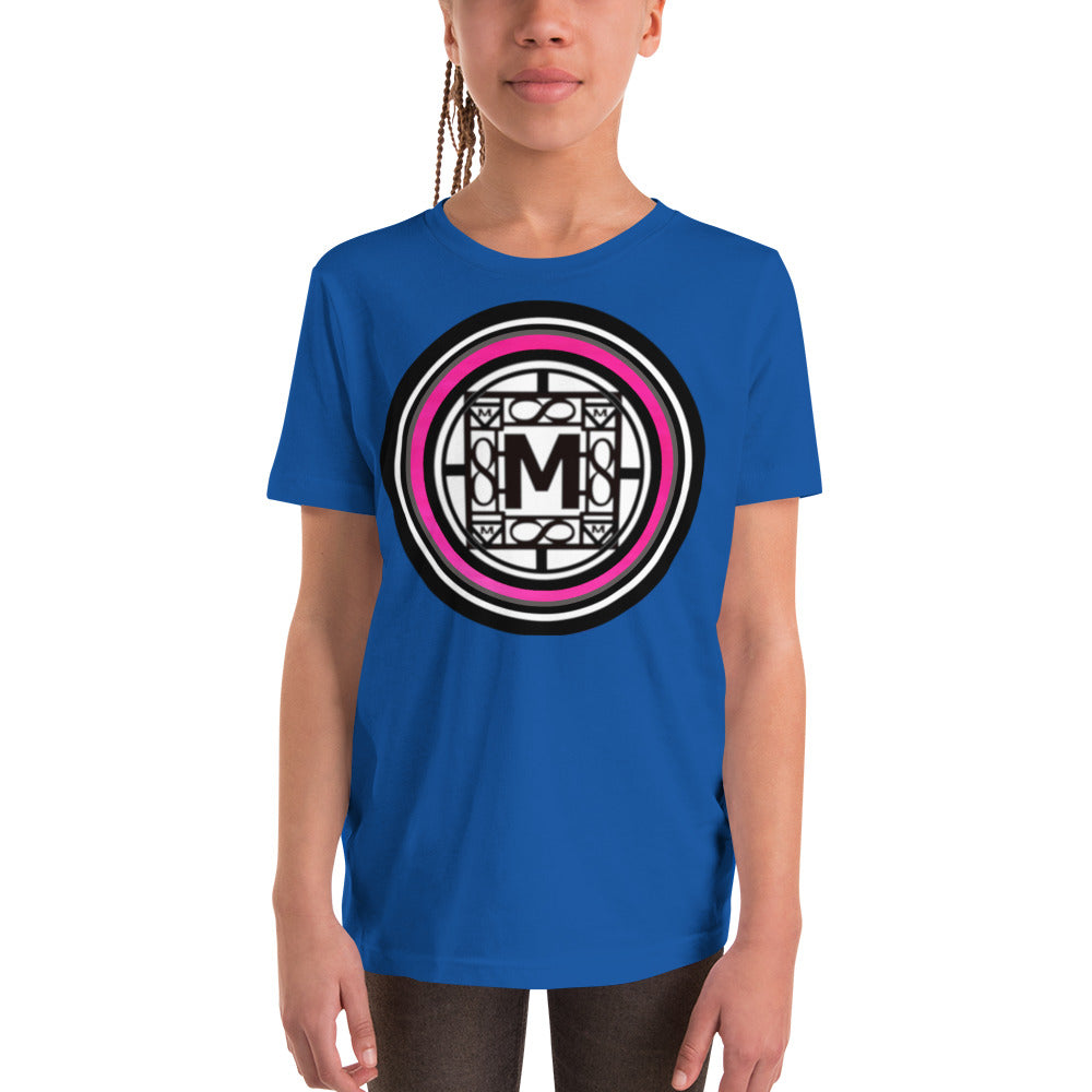 MONEYBARE TTT-1 Youth Short Sleeve Premium T-Shirt - Pink