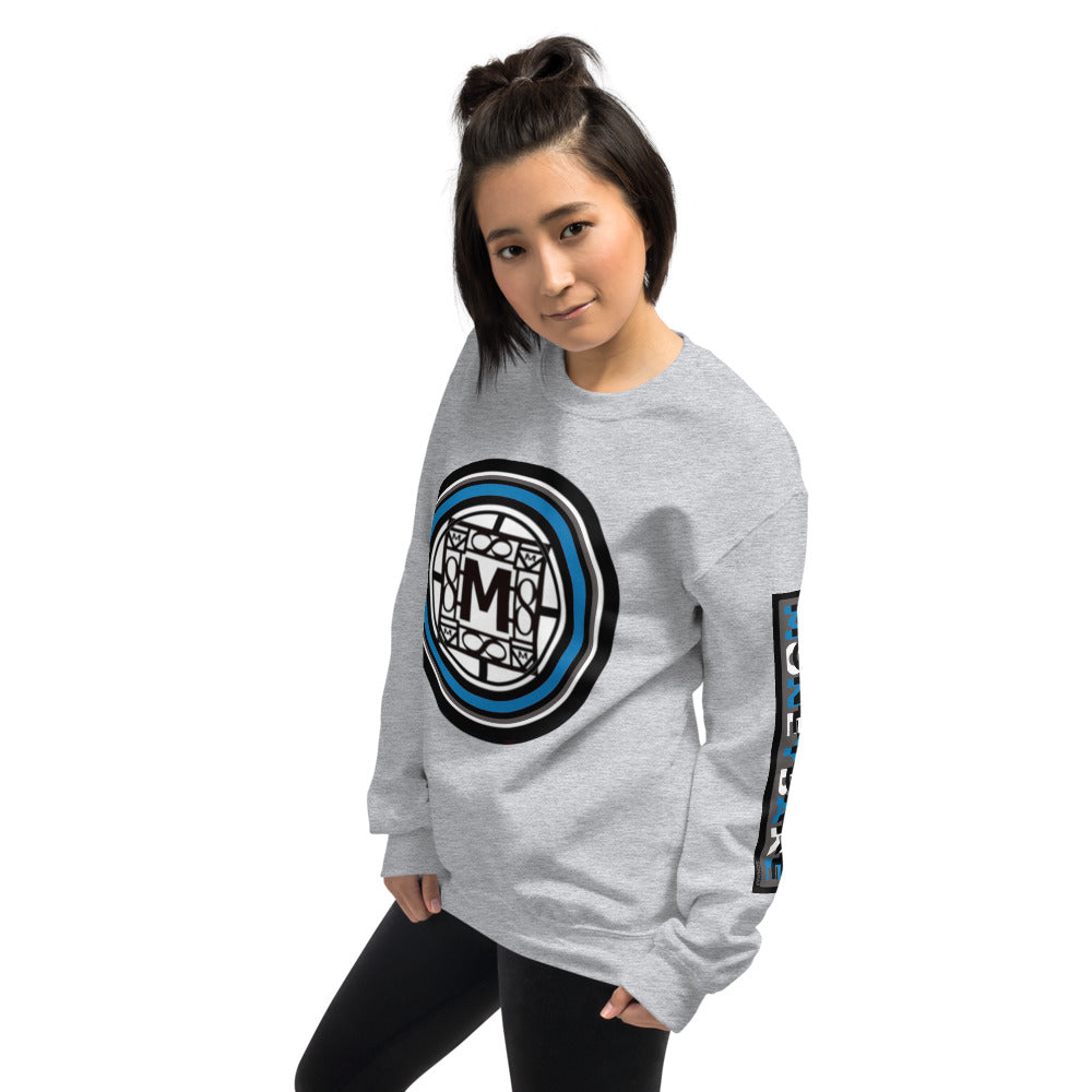 MONEYBARE STL-1 Sweatshirt - Blue