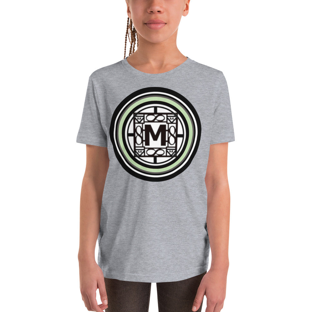 MONEYBARE TTM-1 Youth Short Sleeve Premium T-Shirt - Mint Green In Icon