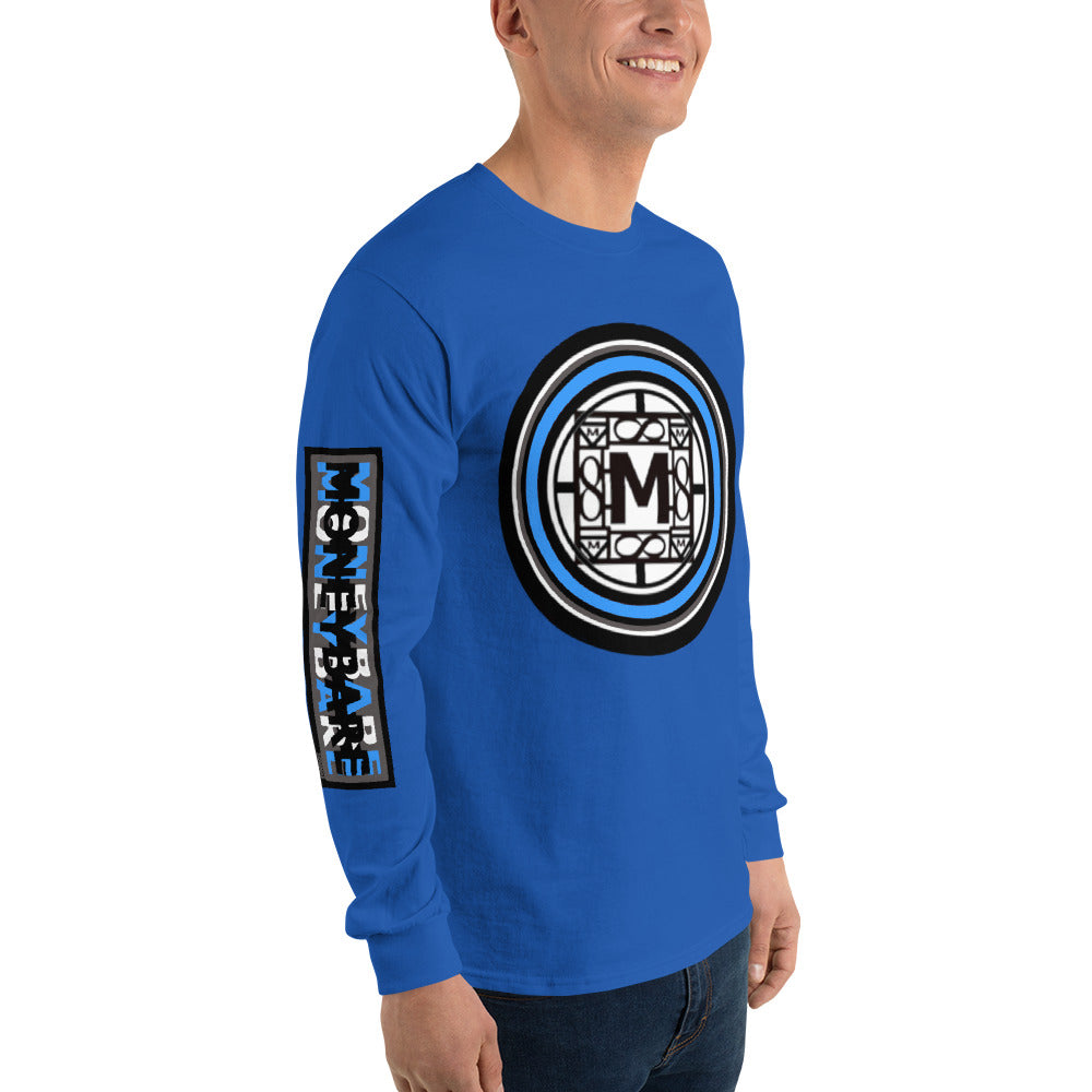 STL-1 Men’s Long Sleeve Shirt - Aqua
