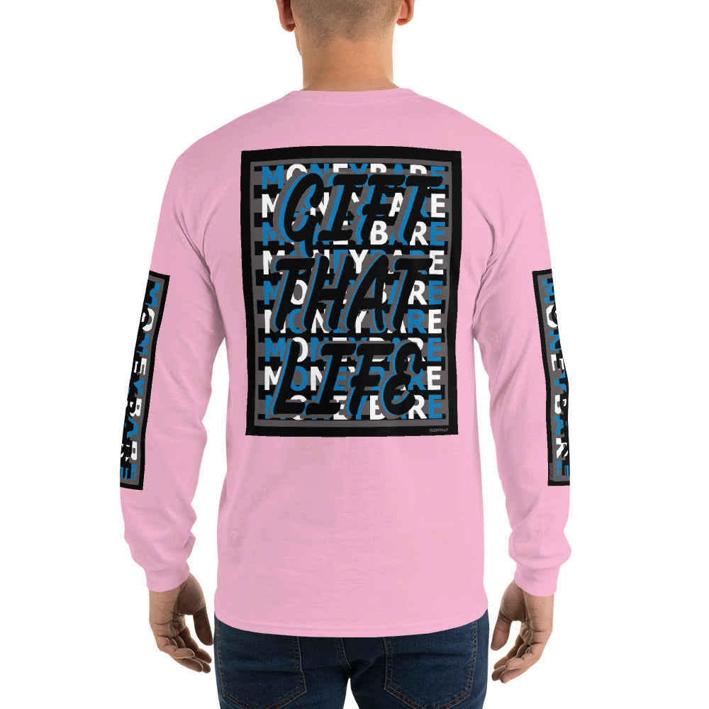 GTL-1 Men’s Long Sleeve Shirt - Blue