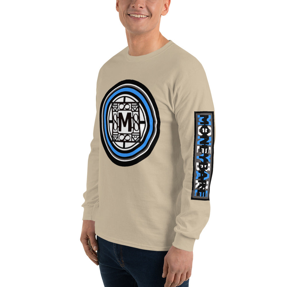 STL-1 Men’s Long Sleeve Shirt - Aqua