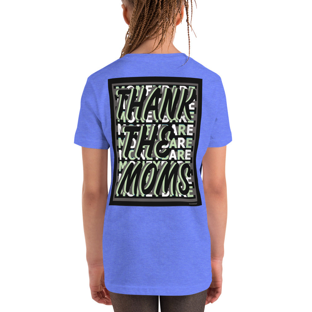 MONEYBARE TTM-1 Youth Short Sleeve Premium T-Shirt - Mint Green In Icon