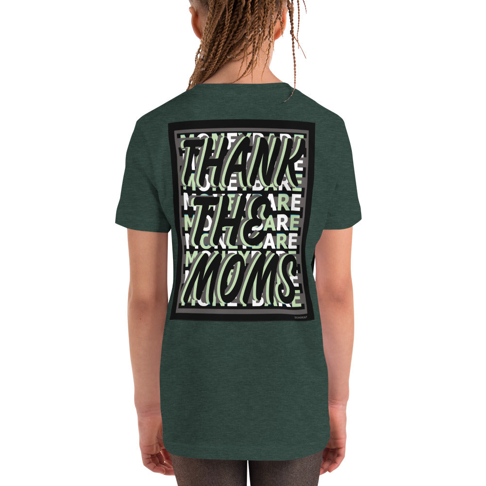 MONEYBARE TTM-1 Youth Short Sleeve Premium T-Shirt - Mint Green In Icon