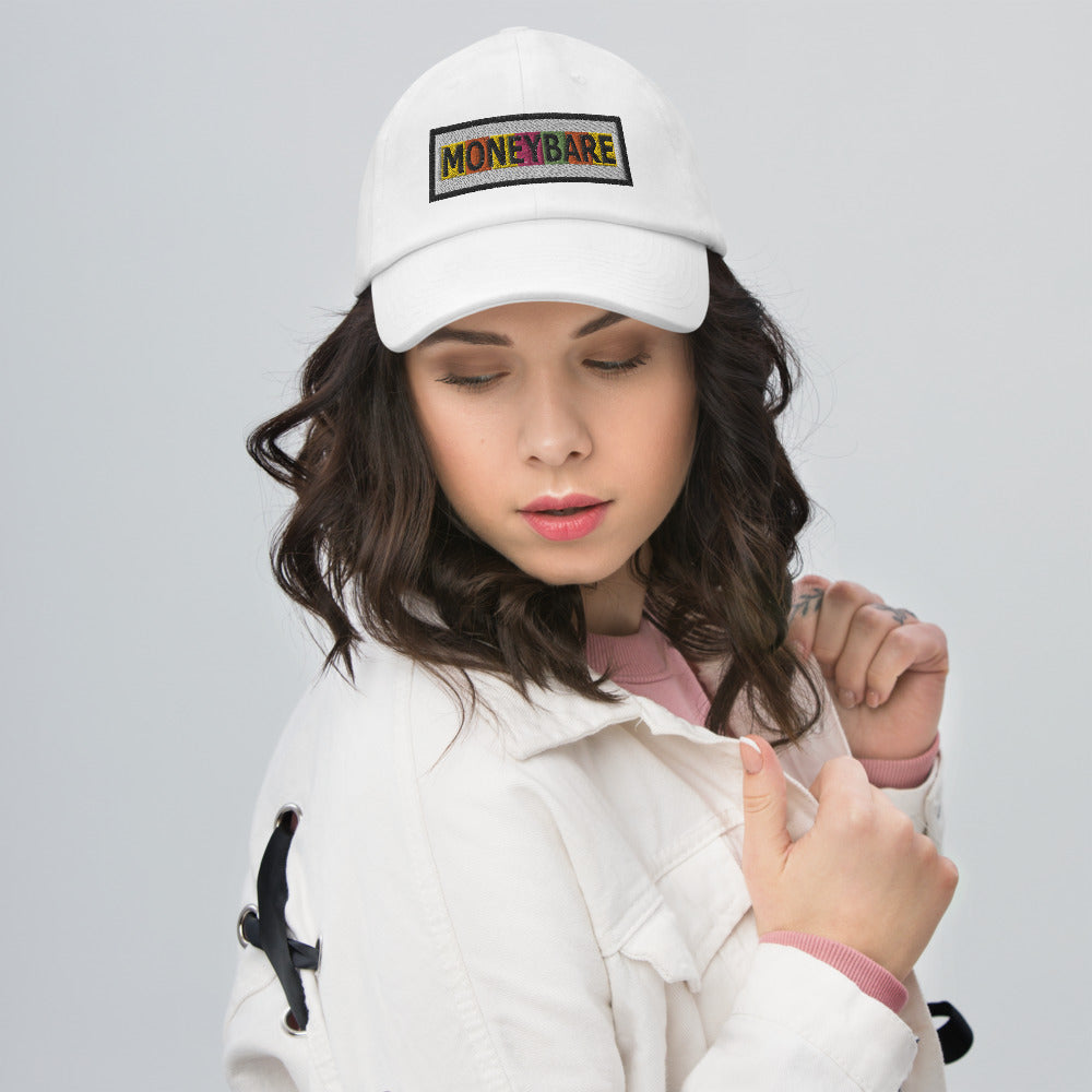 MONEYBARE Cotton Cap - Rainbow/Spectrum
