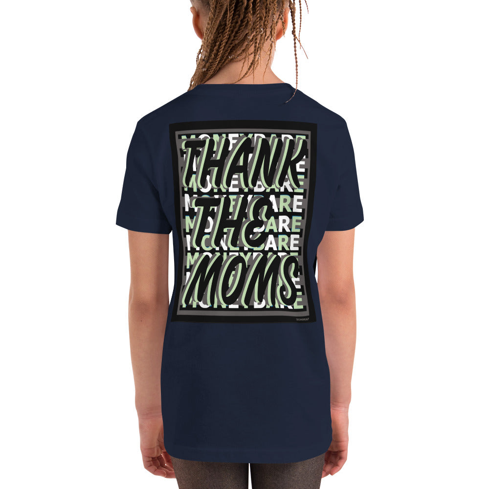 MONEYBARE TTM-1 Youth Short Sleeve Premium T-Shirt - Mint Green In Icon