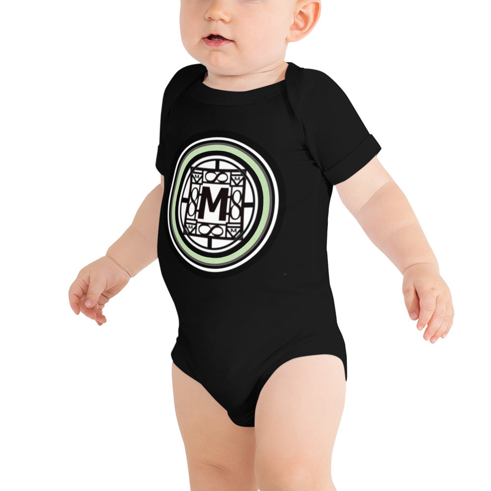 MONEYBARE N4TN-1 Baby Bodysuit One-Piece Onesie - Mint Green