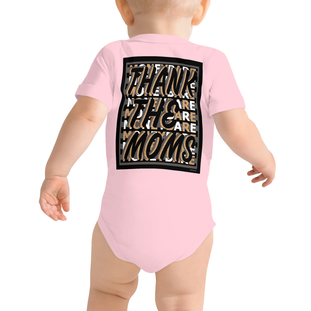 MONEYBARE TTM-1 Baby Bodysuit One-Piece Onesie - Sand
