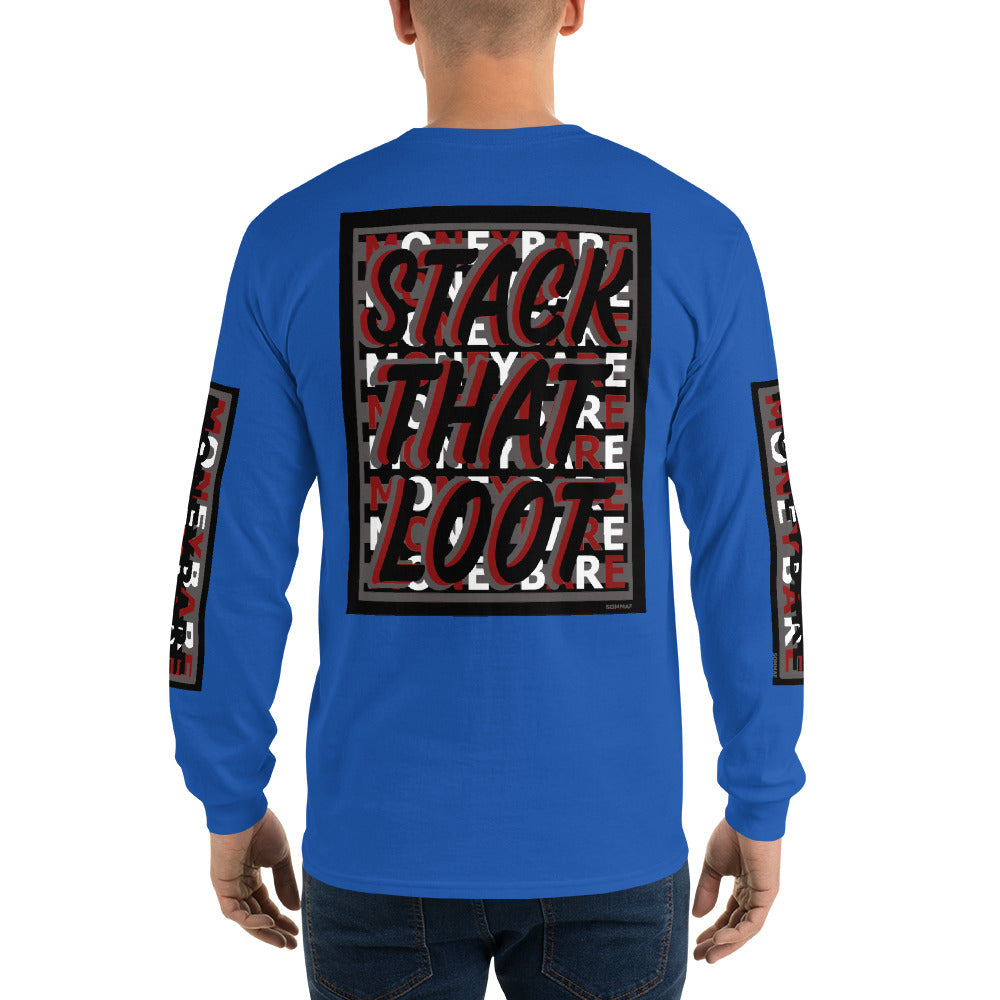 STL-1 Men’s Long Sleeve Shirt - Red