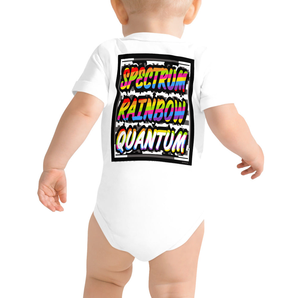 MONEYBARE SRQ-1 Baby Bodysuit One-Piece Onesie - Quantum