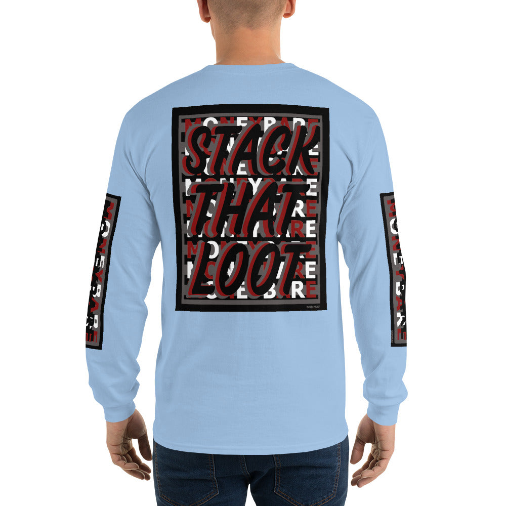 STL-1 Men’s Long Sleeve Shirt - Red