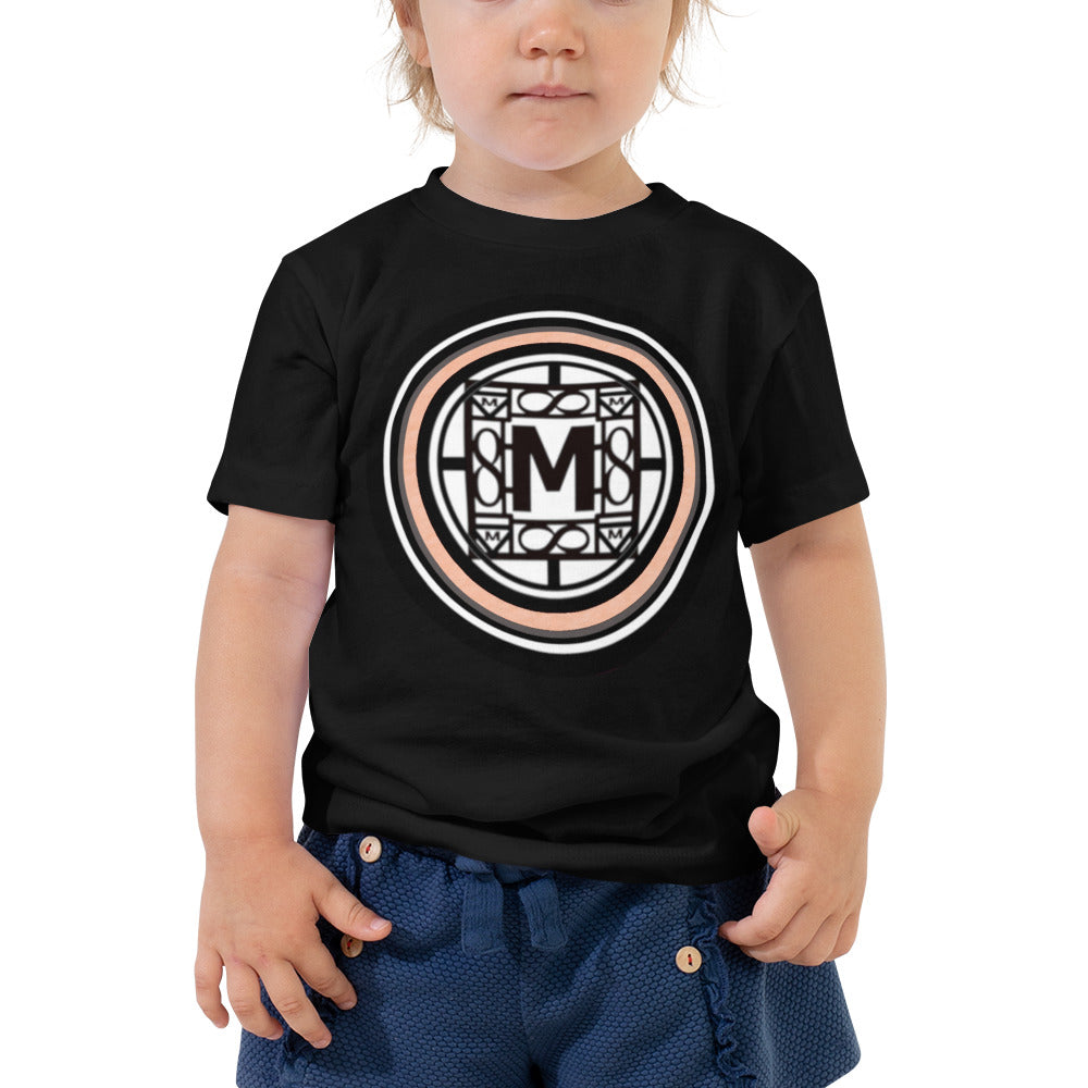 MONEYBARE N4TN-1 Toddler Short Sleeve Tee - Peach