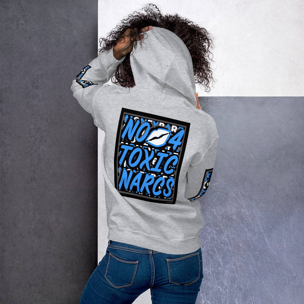 MONEYBARE N4TN-1 Hoodie - Aqua Icon