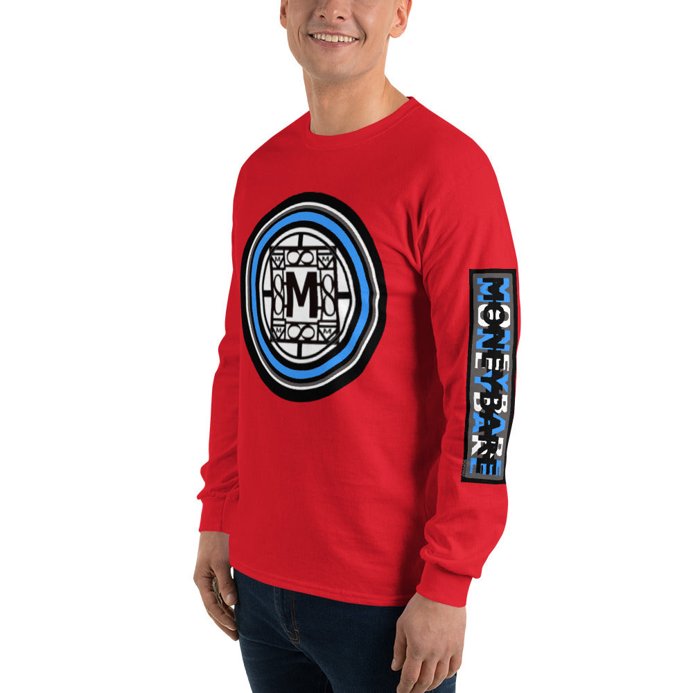 STL-1 Men’s Long Sleeve Shirt - Aqua