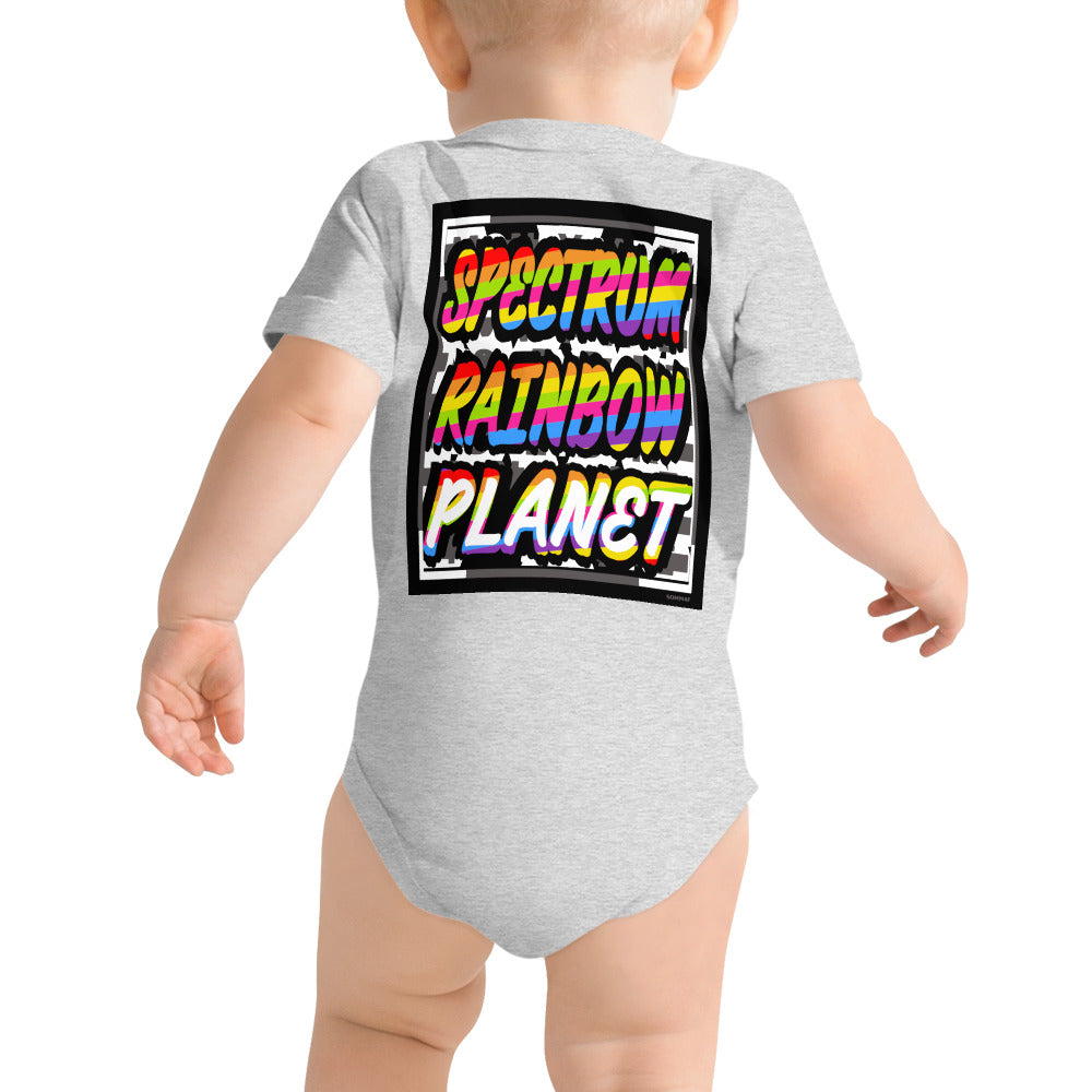 MONEYBARE SRP-1 Baby Bodysuit One-Piece Onesie - Planet