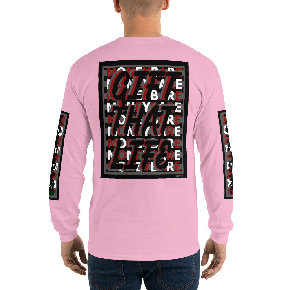 GTL-1 Men’s Long Sleeve Shirt - Red