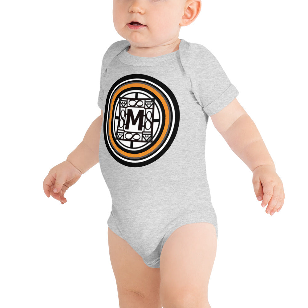 MONEYBARE TTT-1 Baby Bodysuit One-Piece Onesie - Orange