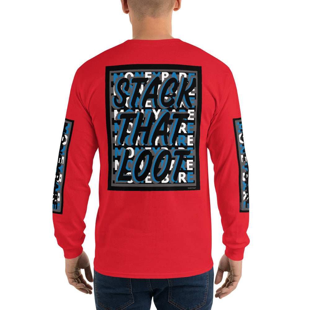 STL-1 Men’s Long Sleeve Shirt - Blue