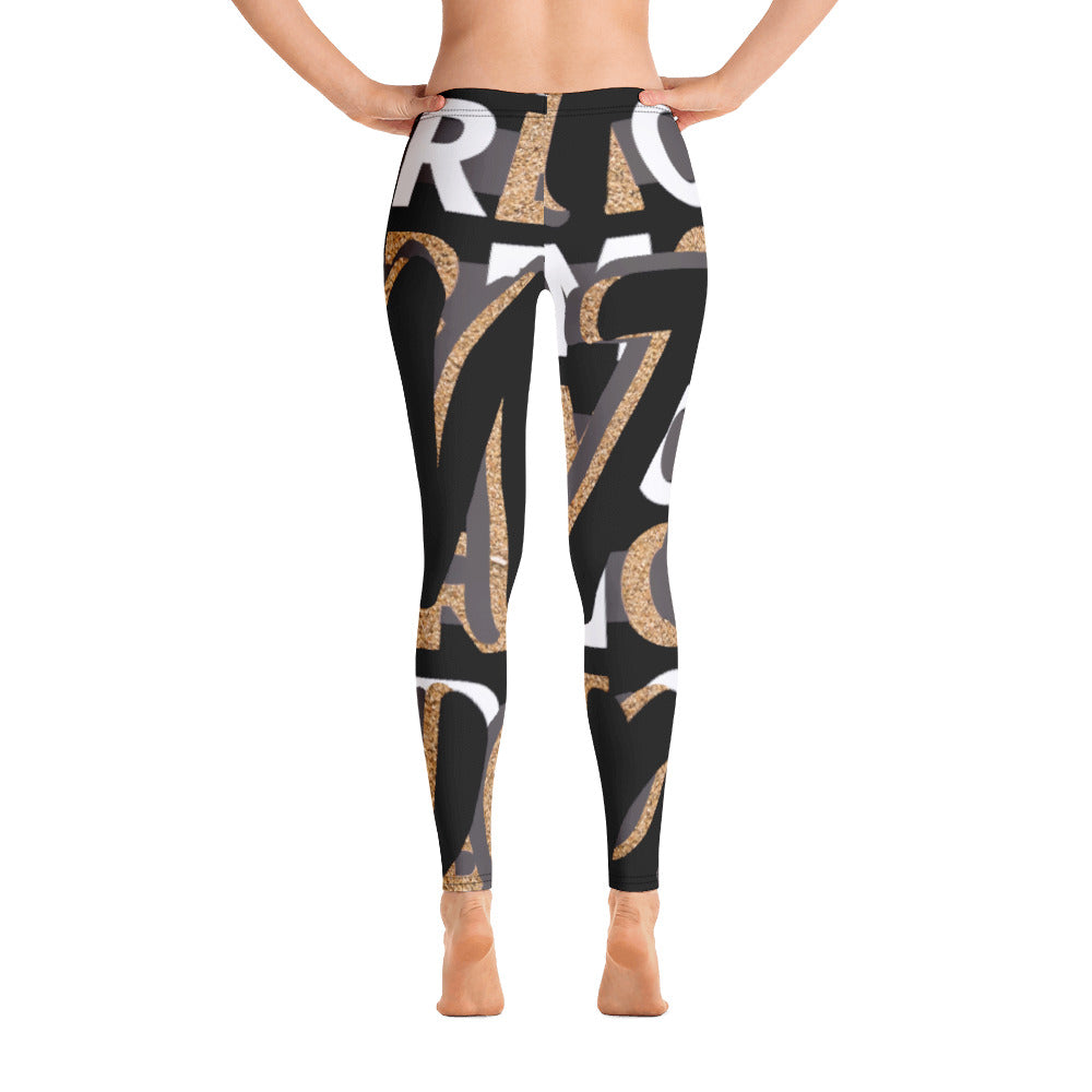 MONEYBARE Boss Fancy FTB-1 "Contouresque" Leggings - Sand in Icon