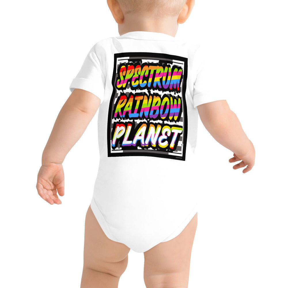 MONEYBARE SRP-1 Baby Bodysuit One-Piece Onesie - Planet