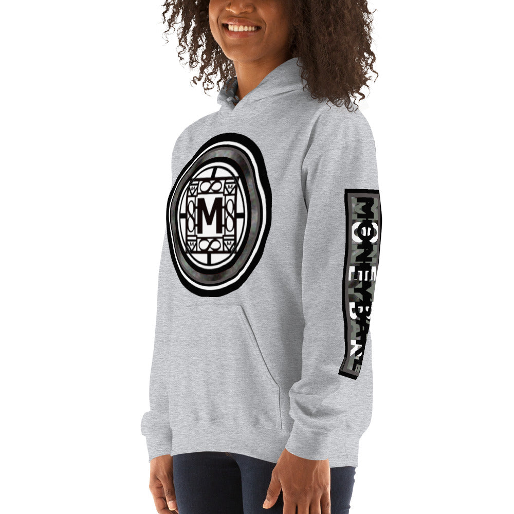 MONEYBARE STL-1 Hoodie - Grey