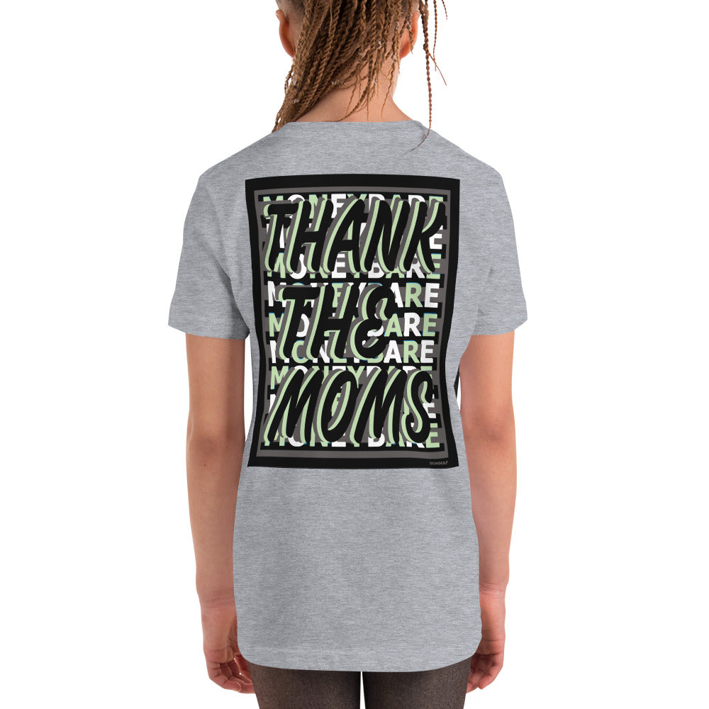 MONEYBARE TTM-1 Youth Short Sleeve Premium T-Shirt - Mint Green In Icon