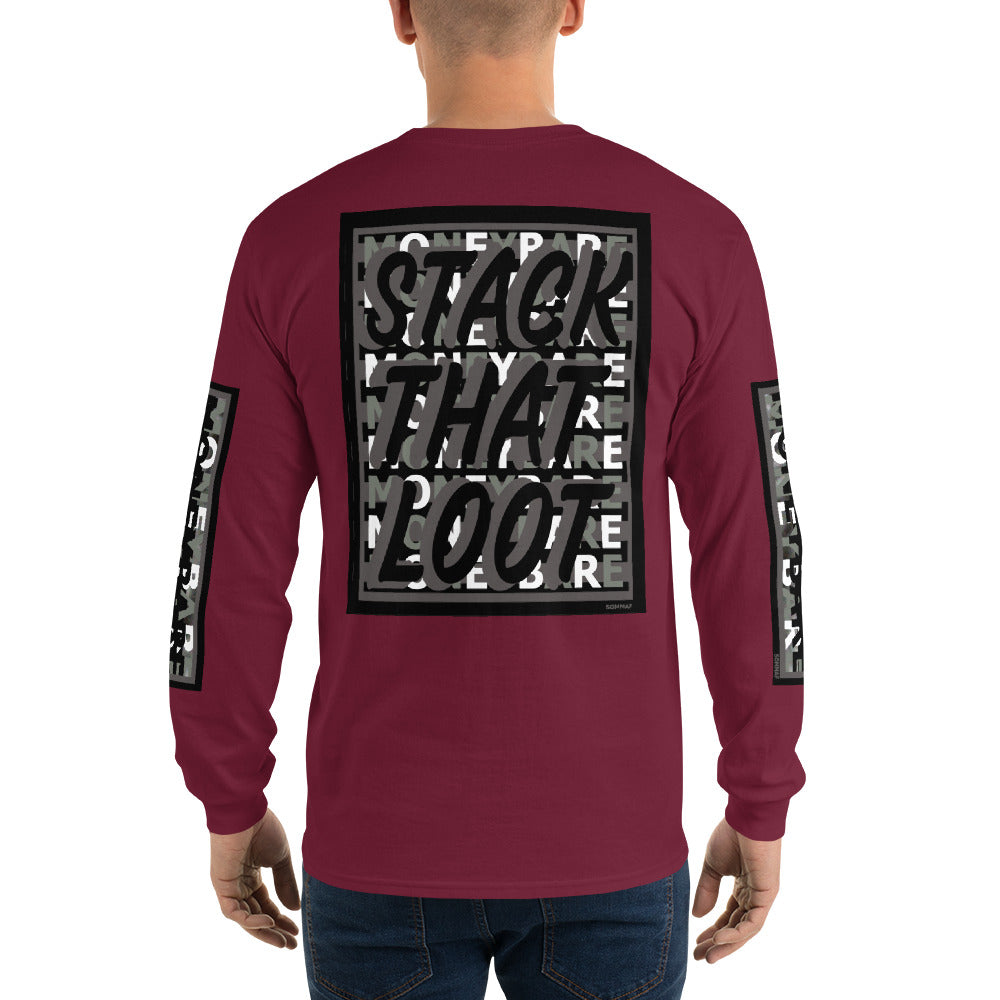 STL-1 Men’s Long Sleeve Shirt - Grey