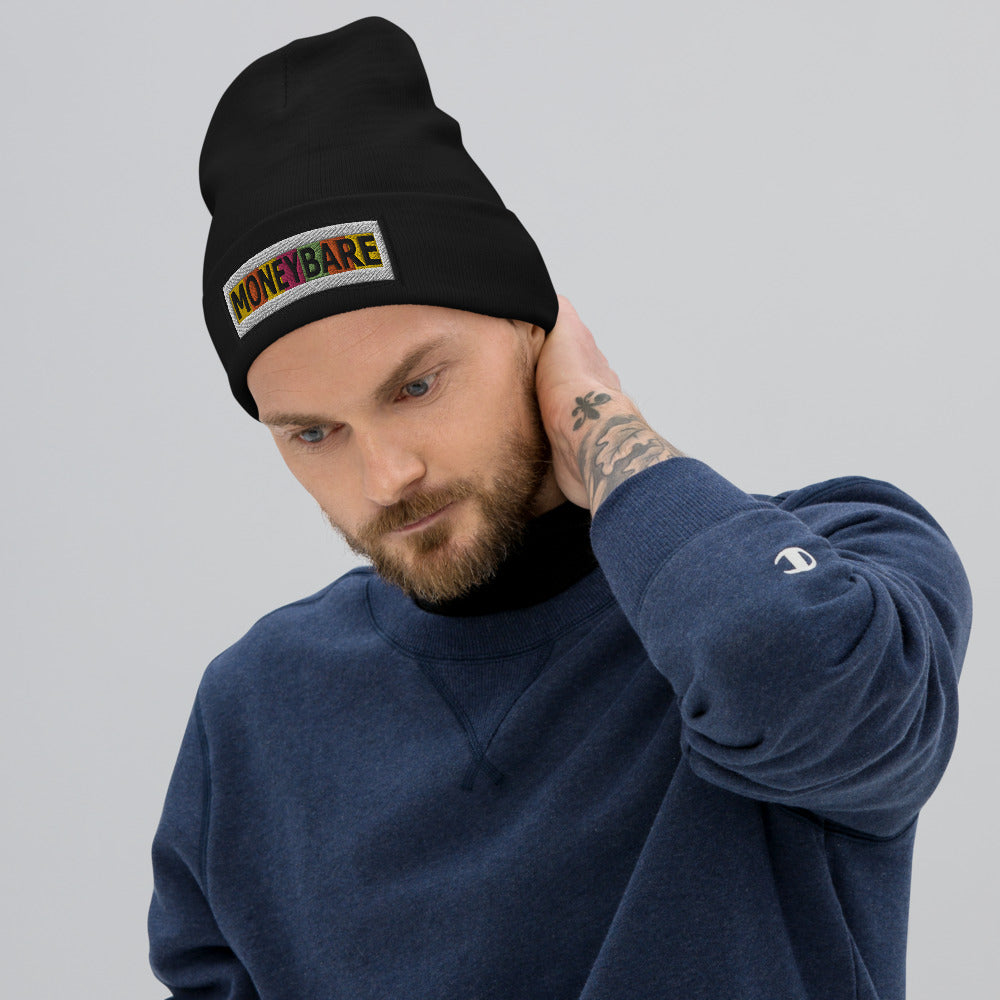 MONEYBARE "Skully" Hat - Rainbow/Spectrum