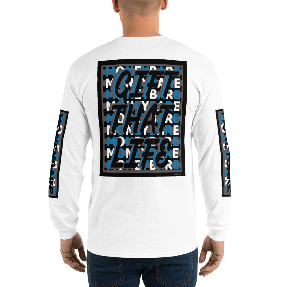 GTL-1 Men’s Long Sleeve Shirt - Blue