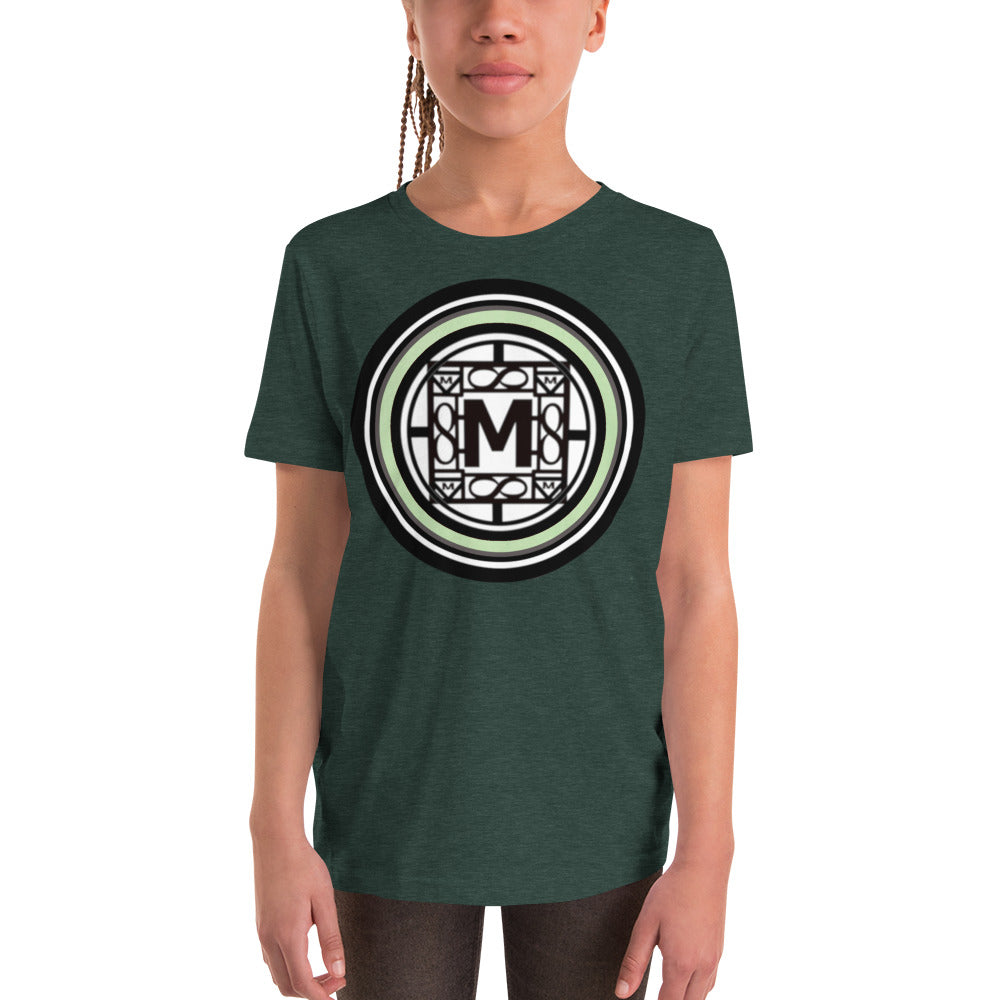 MONEYBARE TTM-1 Youth Short Sleeve Premium T-Shirt - Mint Green In Icon