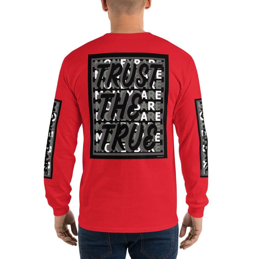 TTT-1 Men’s Long Sleeve Shirt - Grey in Icon