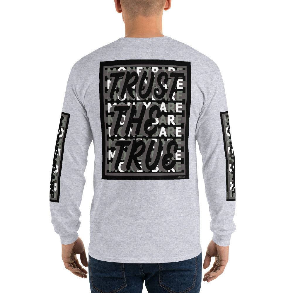 TTT-1 Men’s Long Sleeve Shirt - Grey in Icon