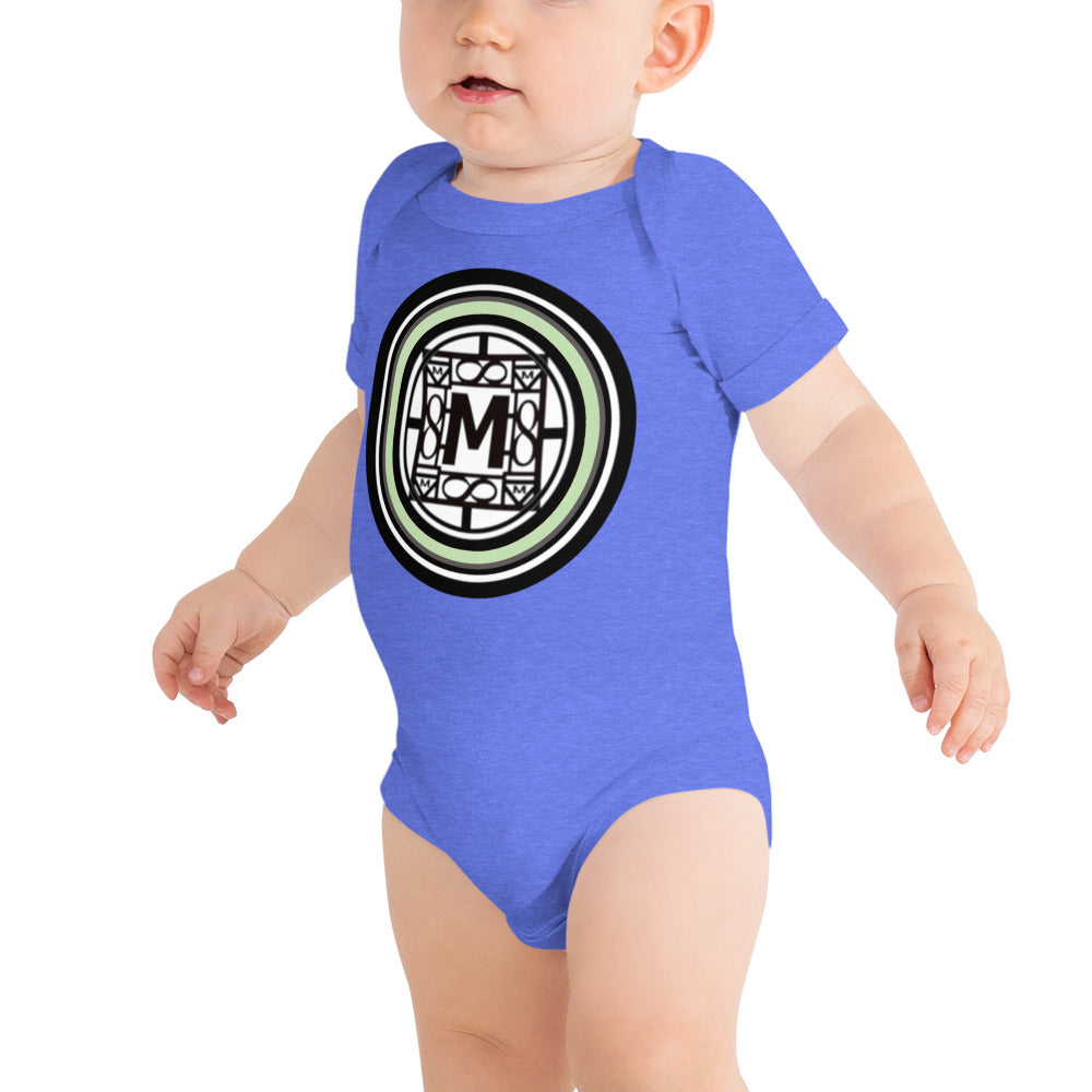 MONEYBARE TTT-1 Baby Bodysuit One-Piece Onesie - Mint Green